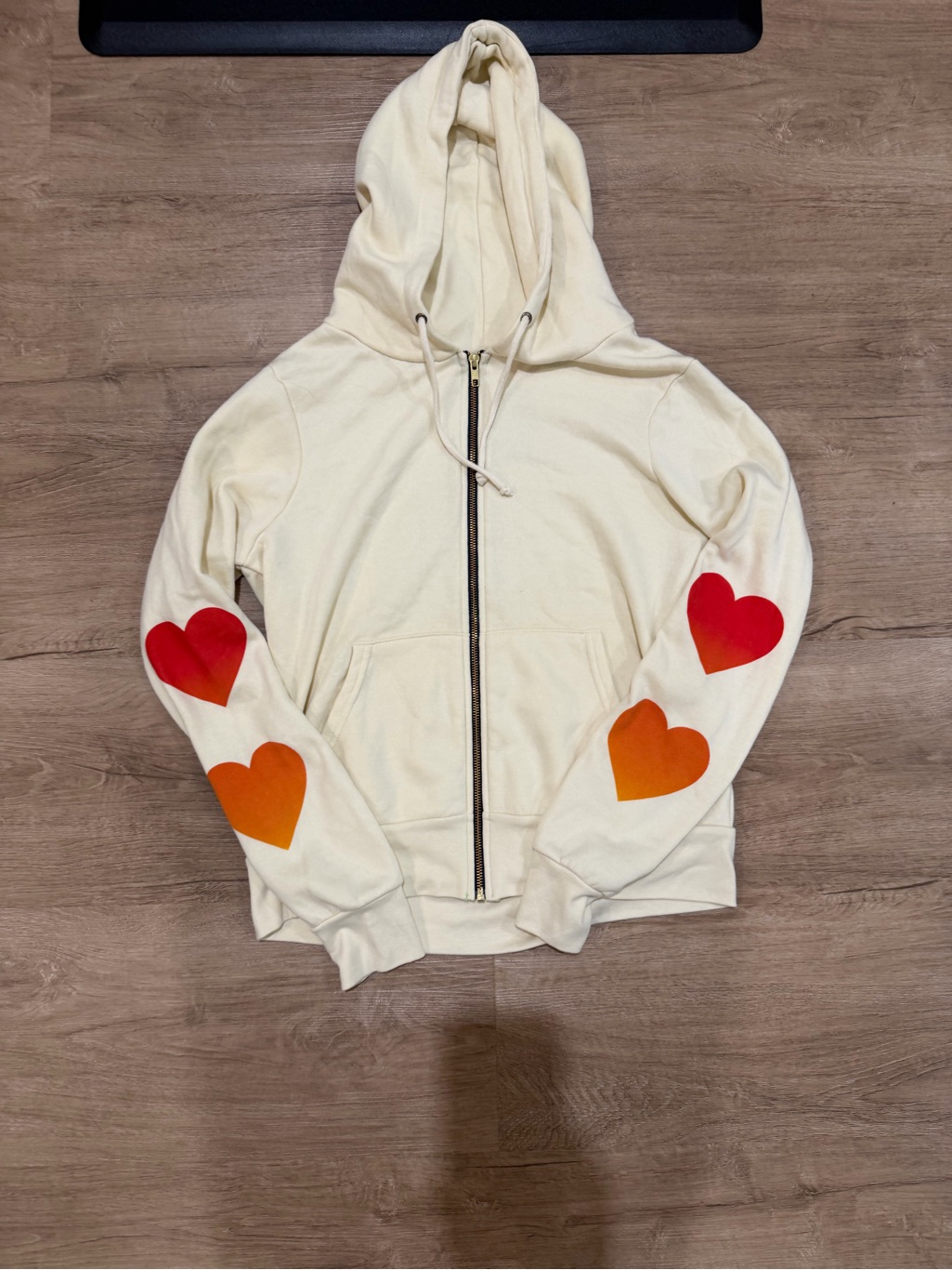 Aviator Nation Heart Fade - Vintage White - Small — image 5 of 7